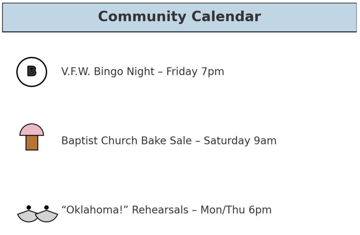 Calendar icon